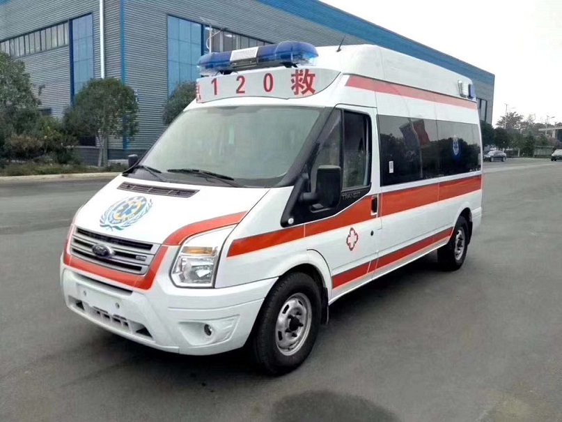 1臺福特新世代V348救護車---發往青海